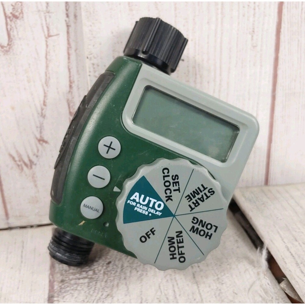 NO BATTERY TRAY - Orbit Single-Port Garden Water Timer Digital Controller 62061N